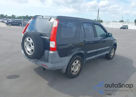 2006 Honda Cr-V Lx из США, поврежденный, VIN SHSRD68516U405236